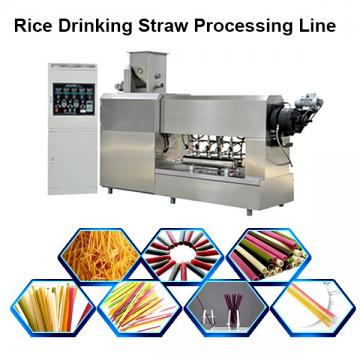 Customized Multi Color New Degradable Rice Drinking Straw Processing Line