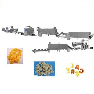 Automatic Twin Screw Extruder Sugar Coated Crunchy Corn Flakes Cereal Production Machine